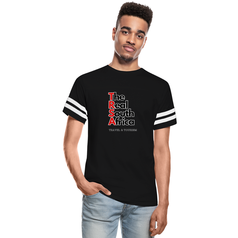 Men's TRSA Vintage Sport T-Shirt - black/white