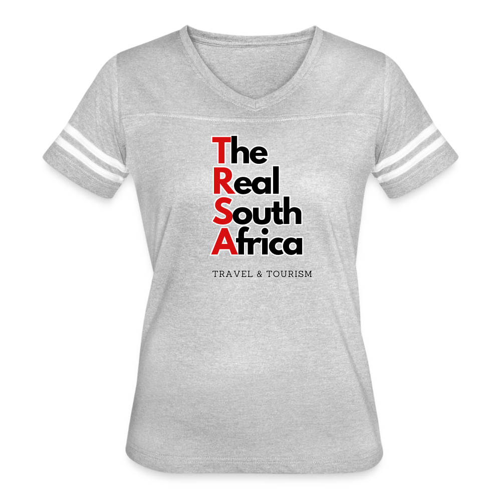 Women’s TRSA Vintage Sport T-Shirt - heather gray/white