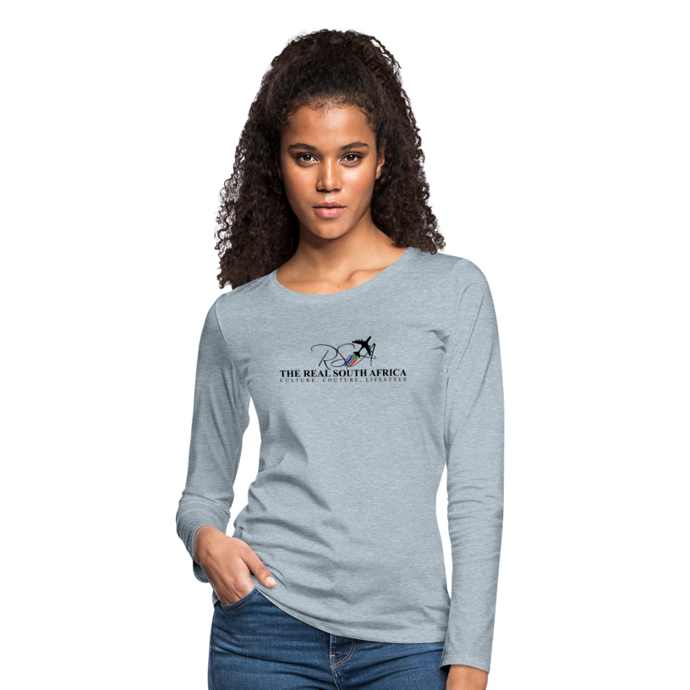 Women's TRSA Long Sleeve T-Shirt - heather ice blue
