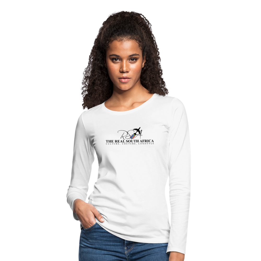 Women's TRSA Long Sleeve T-Shirt - white
