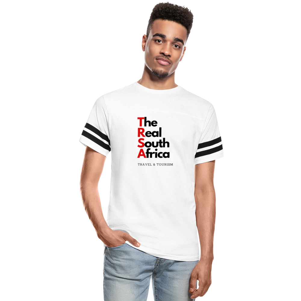 Men's TRSA Vintage Sport T-Shirt - white/black