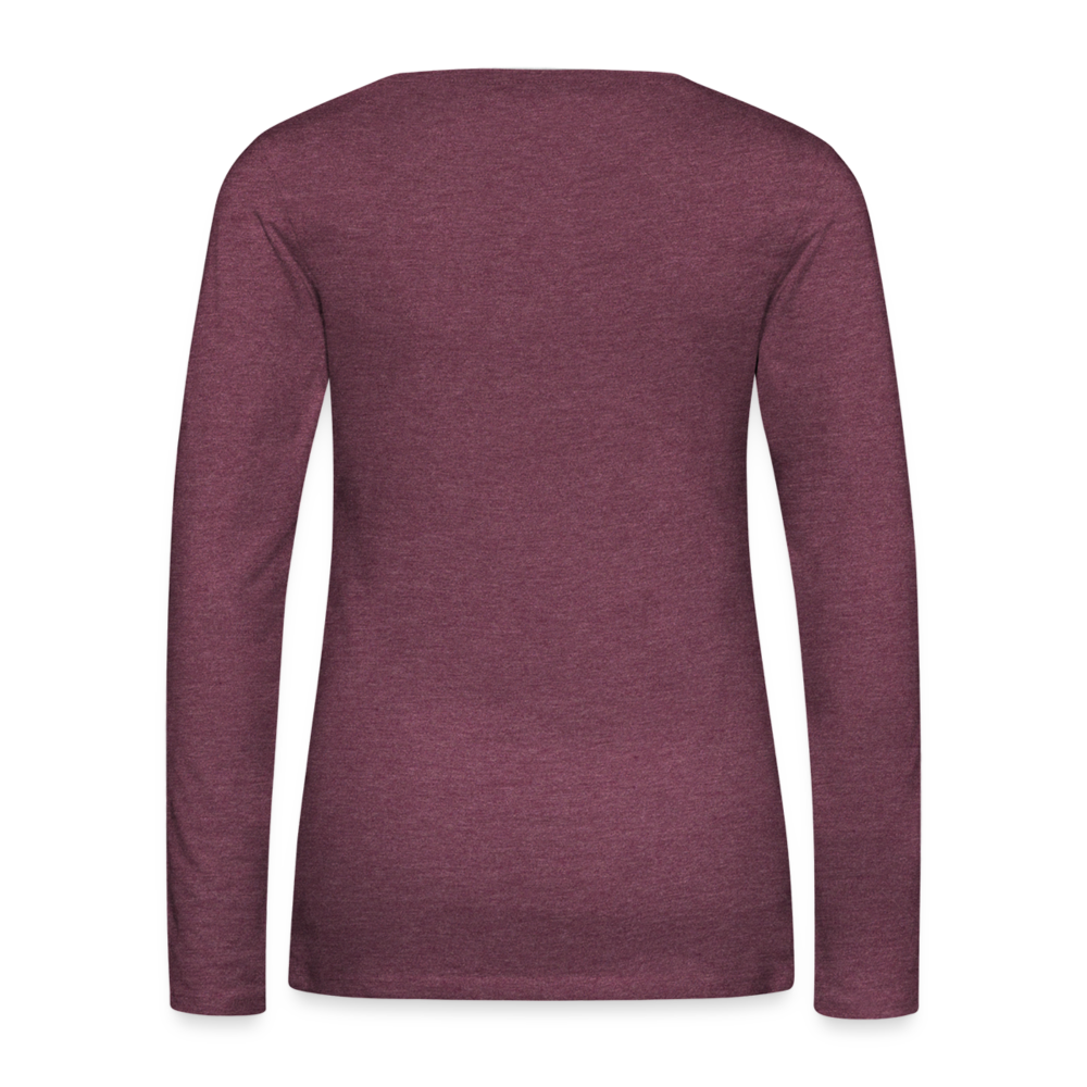 Women's TRSA Long Sleeve T-Shirt - heather burgundy