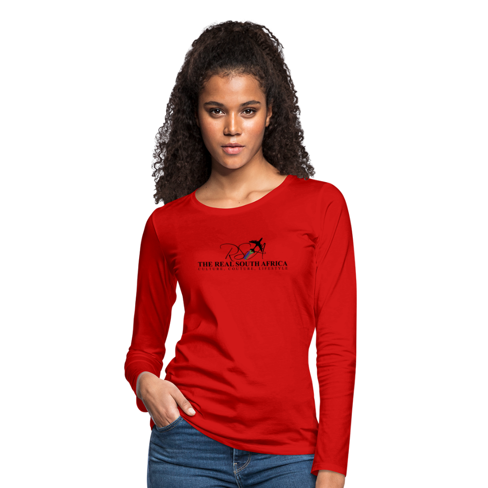 Women's TRSA Long Sleeve T-Shirt - red