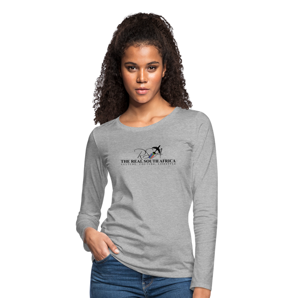 Women's TRSA Long Sleeve T-Shirt - heather gray