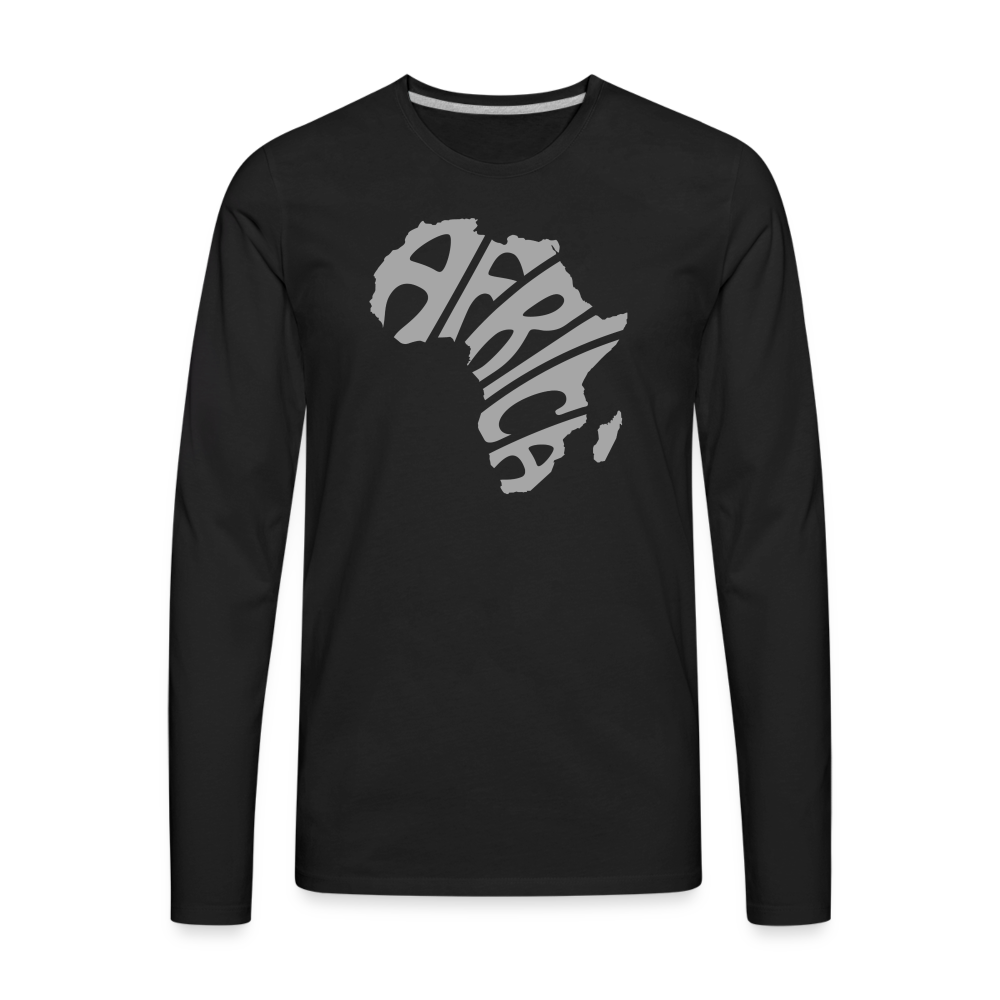 Africa Long Sleeve T-Shirt - black