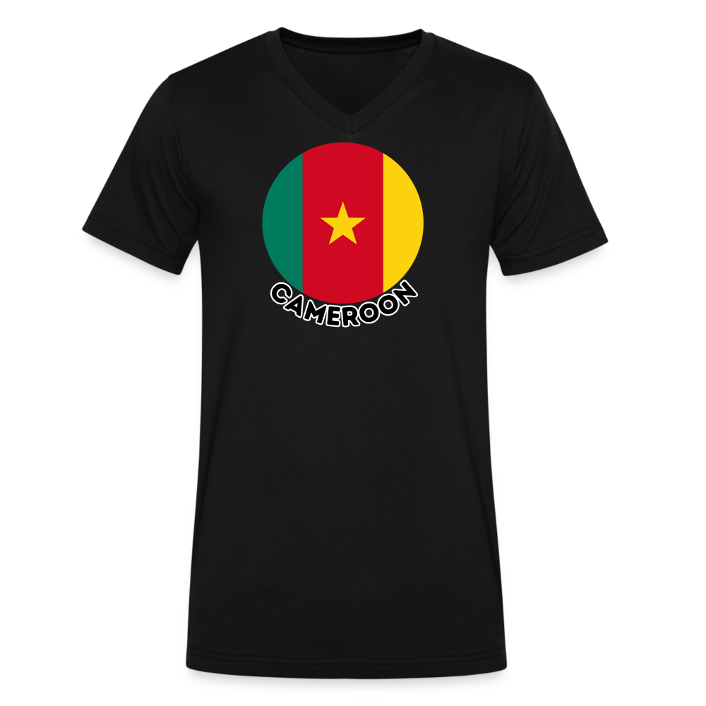 Men's Cameroon V-Neck T-Shirt - black