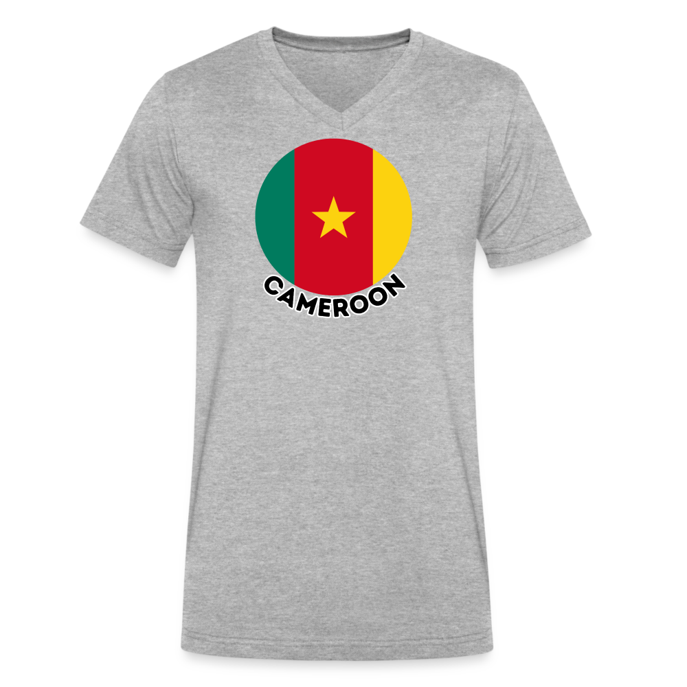 Men's Cameroon V-Neck T-Shirt - heather gray