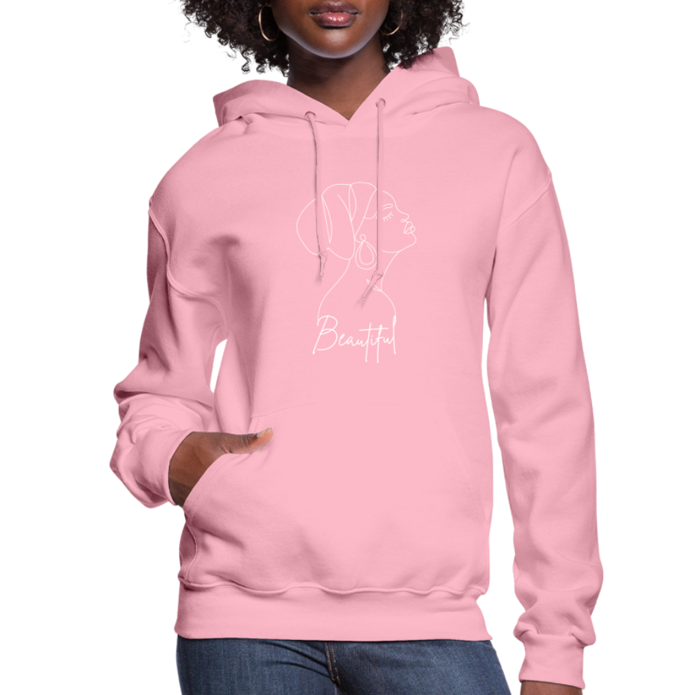 Women's "Beautiful" Hoodie - classic pink