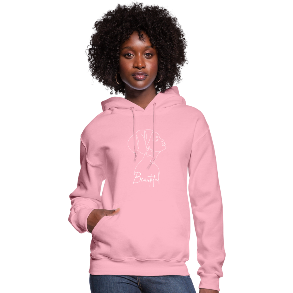 Women's "Beautiful" Hoodie - classic pink