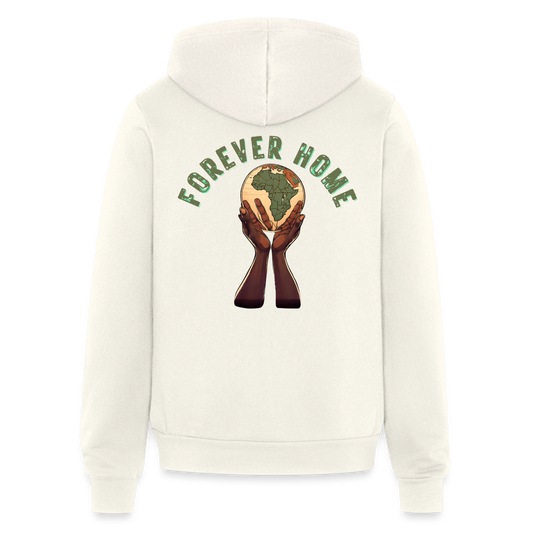 "Forever Home" Unisex Full Zip Hoodie - vintage white