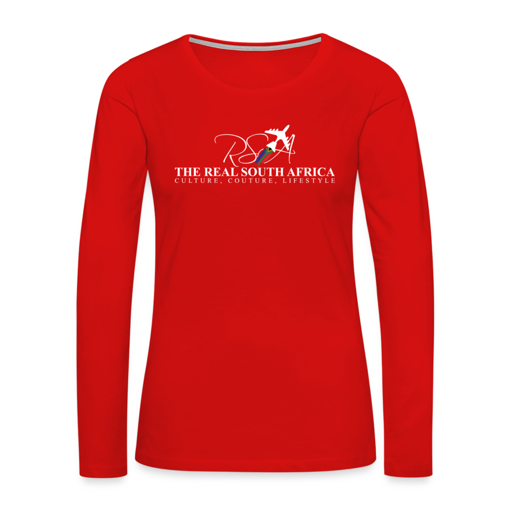 Women's TRSA Long Sleeve T-Shirt - red