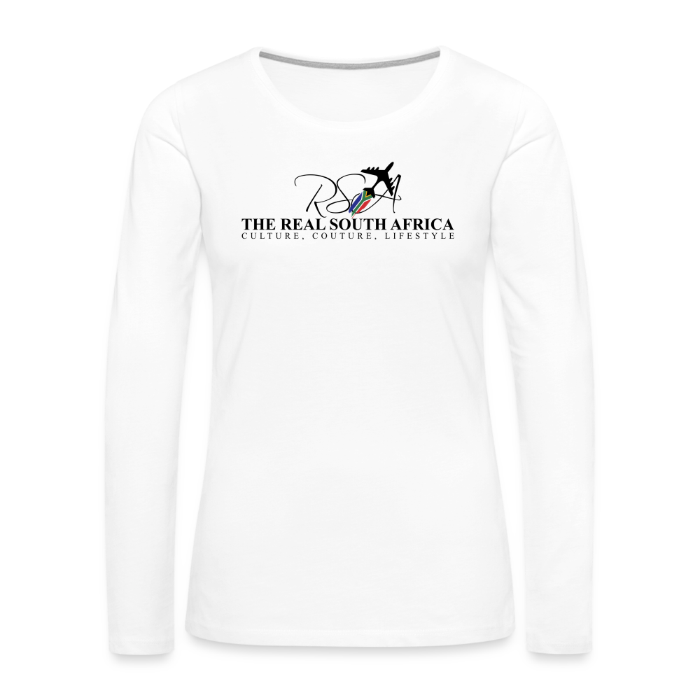 Women's TRSA Long Sleeve T-Shirt - white