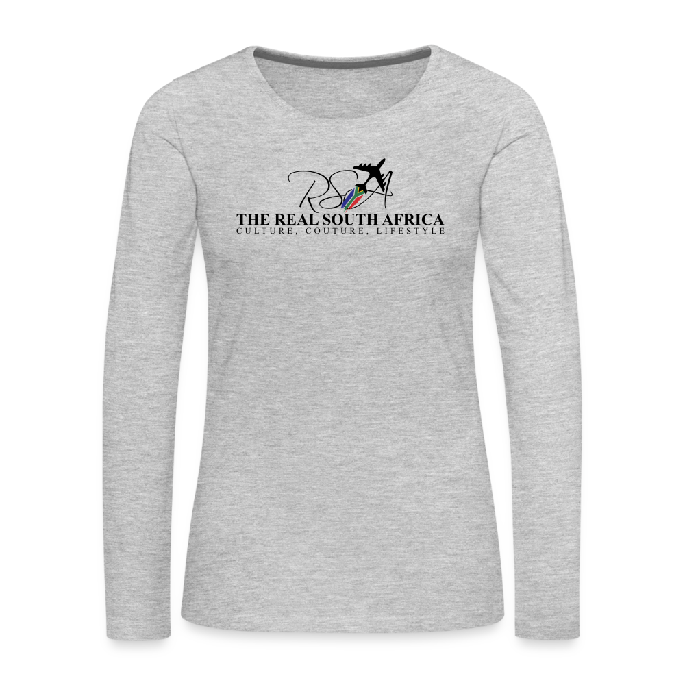 Women's TRSA Long Sleeve T-Shirt - heather gray