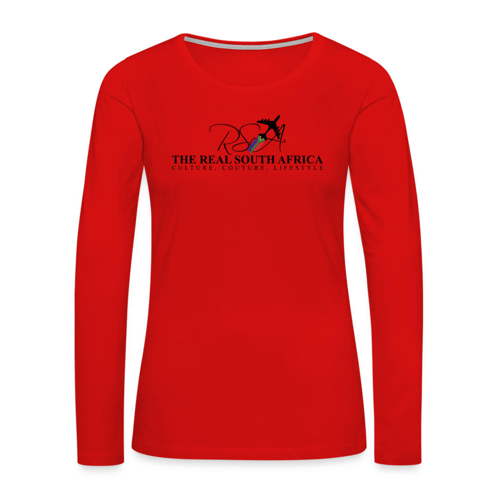 Women's TRSA Long Sleeve T-Shirt - red