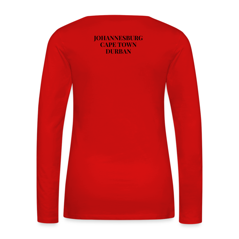 Women's TRSA Long Sleeve T-Shirt - red