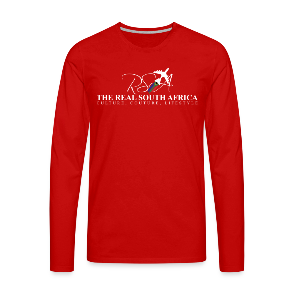 Men's TRSA Long Sleeve T-Shirt - red