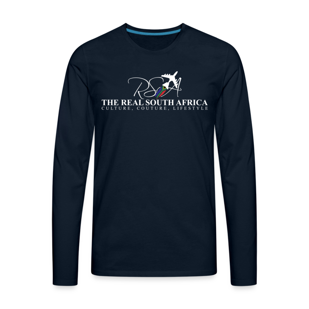 Men's TRSA Long Sleeve T-Shirt - deep navy